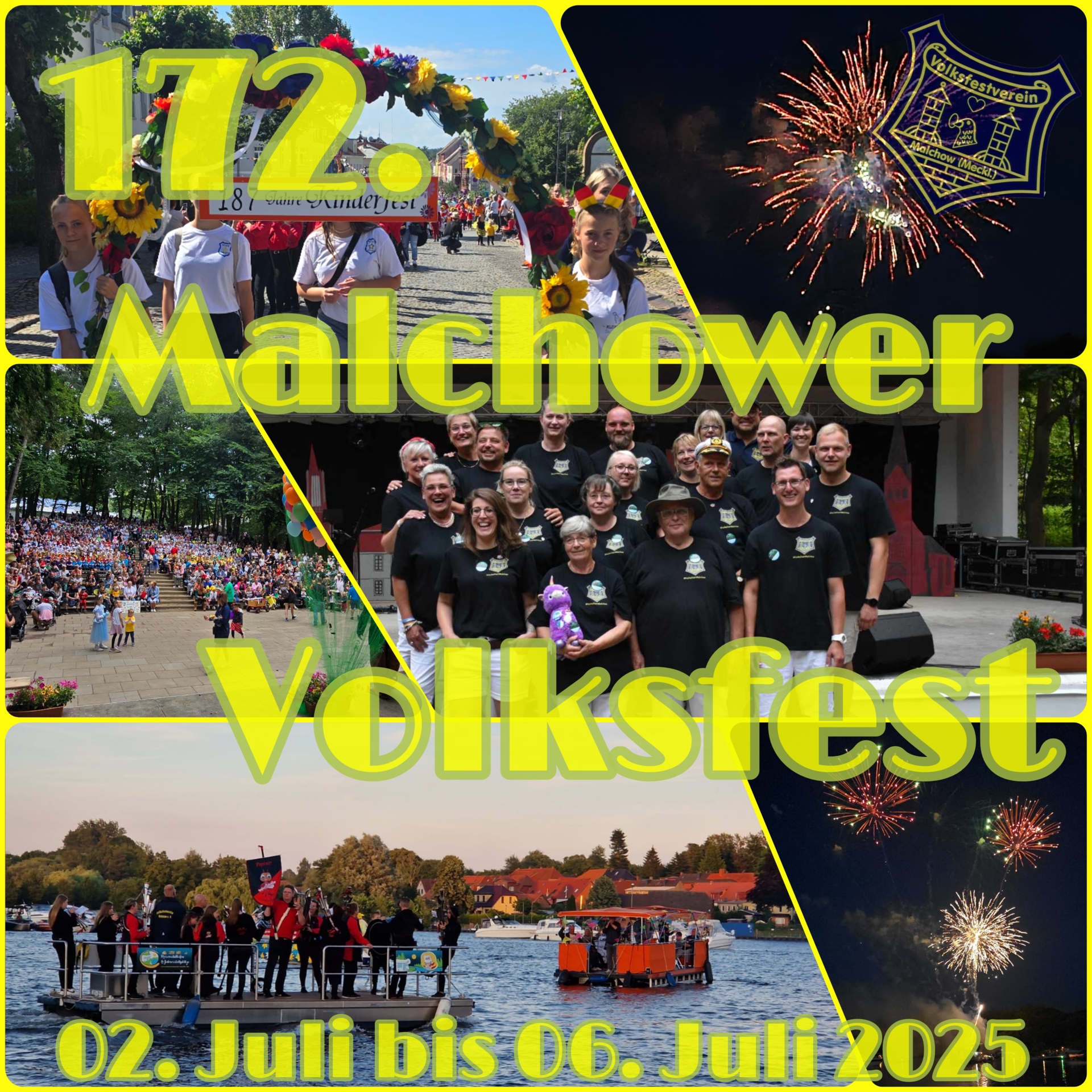 Vorankündigung Volksfest 2025