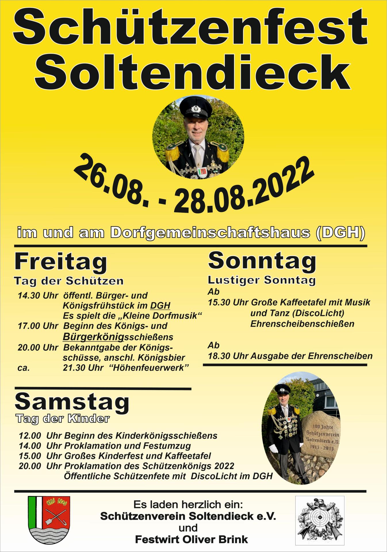 Plakat Schützenfest  2022