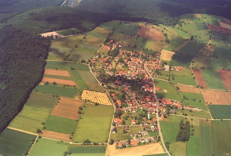 Moosbrunn-Luftbild