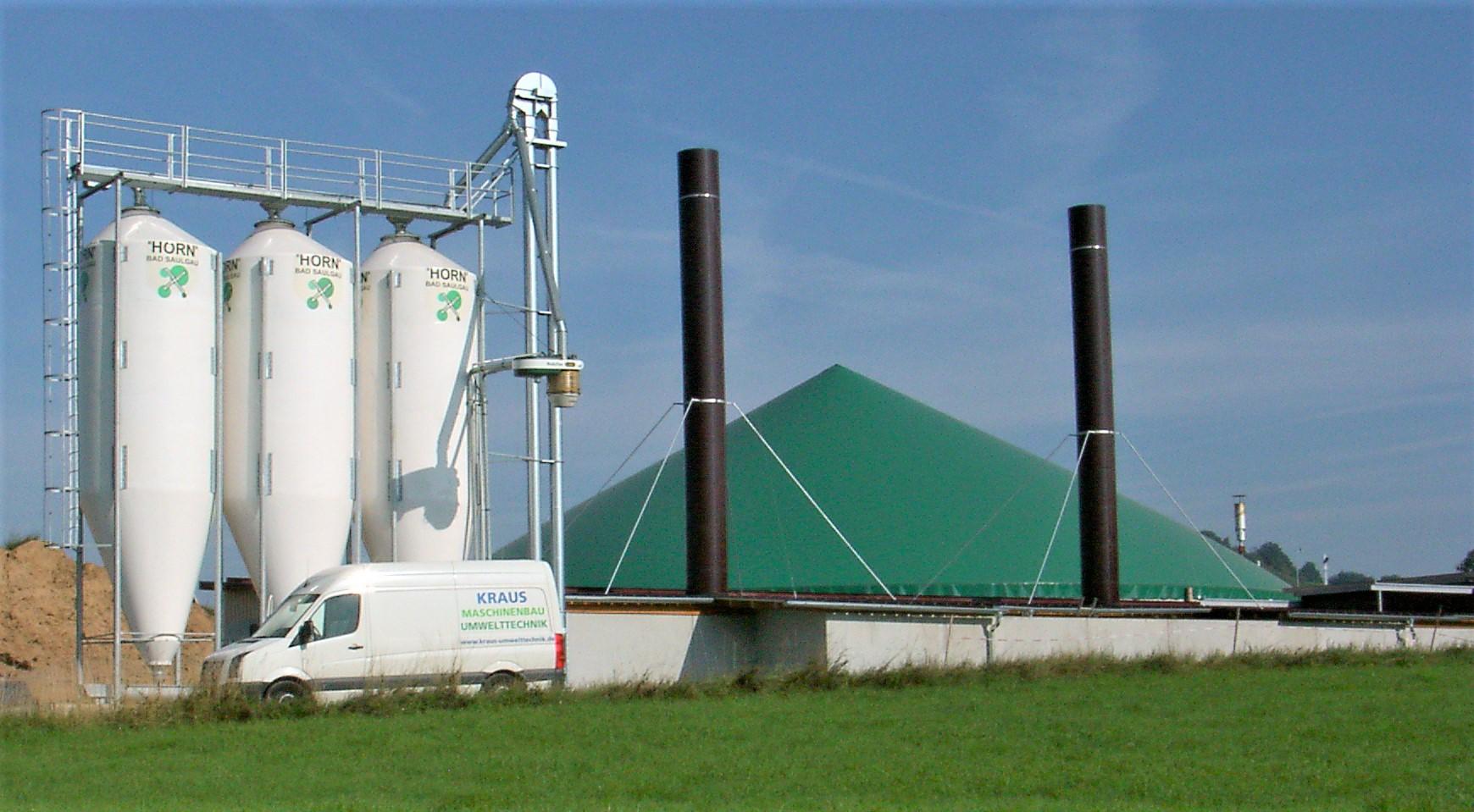 TA-Trocknung Biogasanlage Bild 1