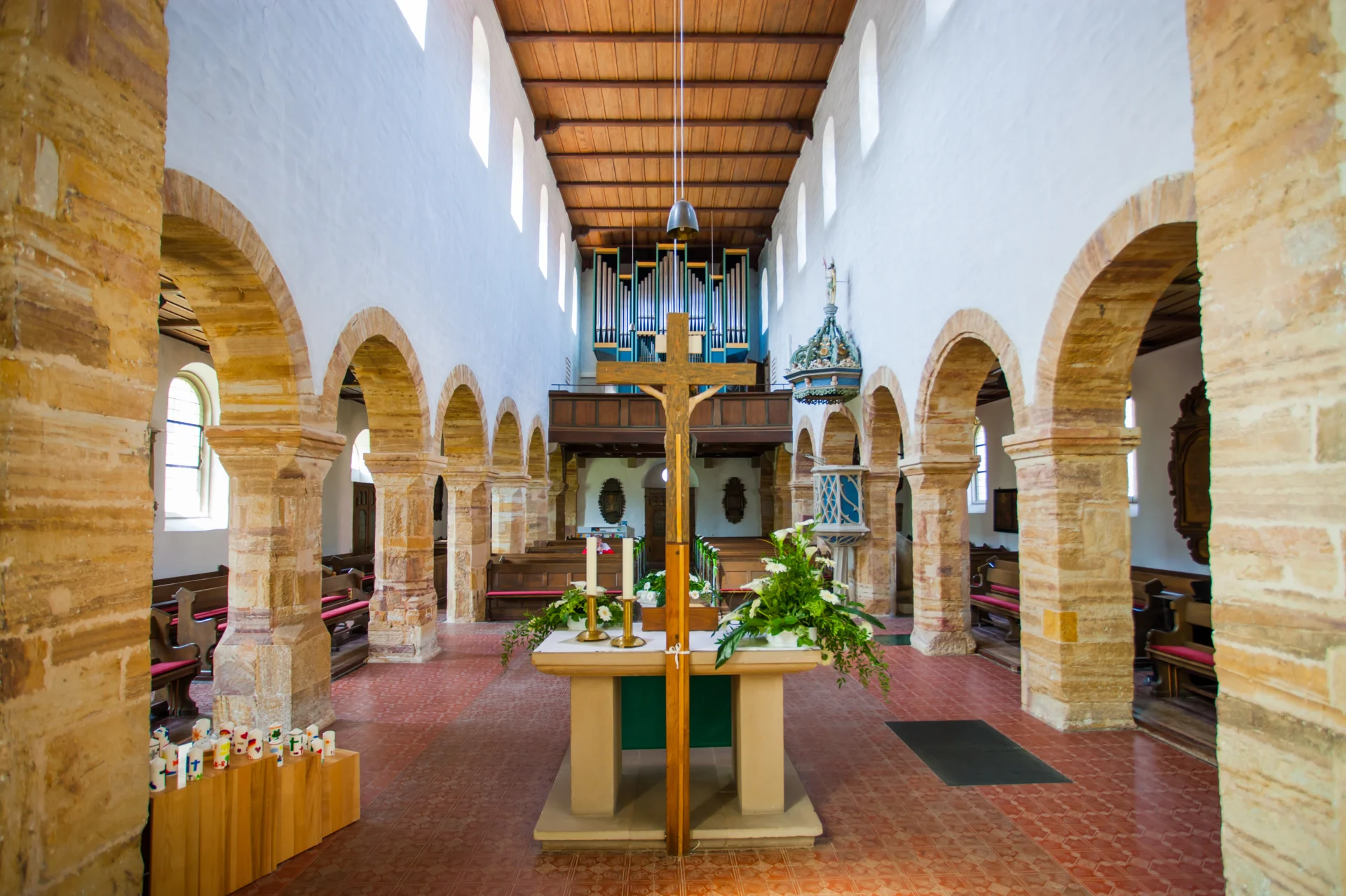 Evang. Stiftskirche Innenraum