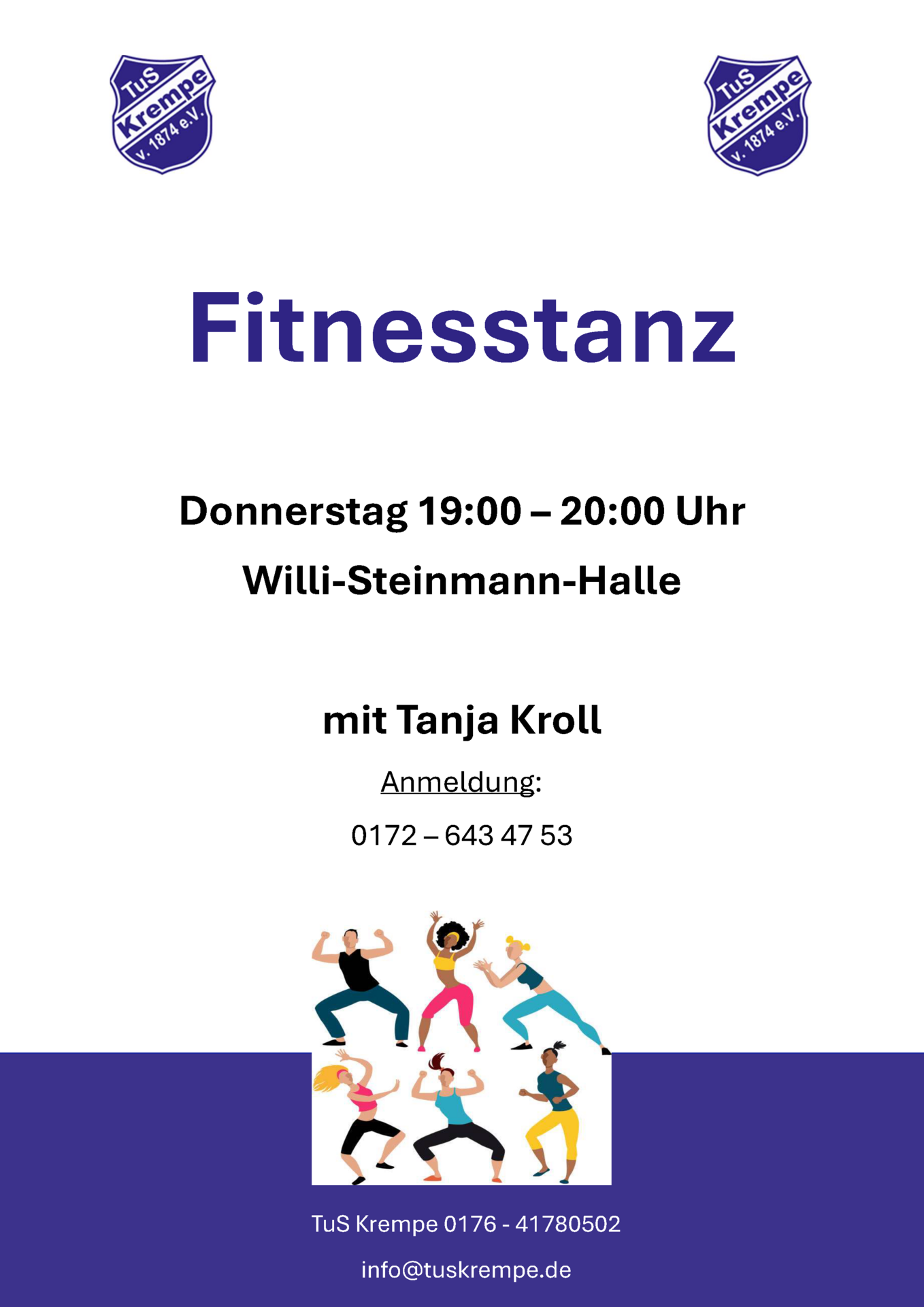 Flyer Fitnesstanz