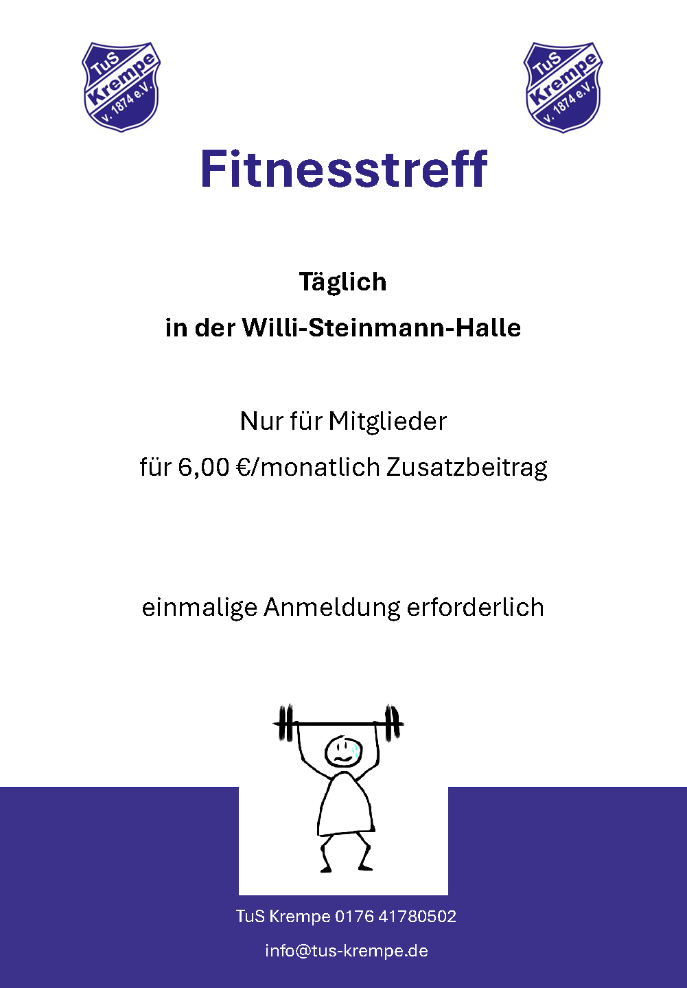 Flyer Fitnesstreff