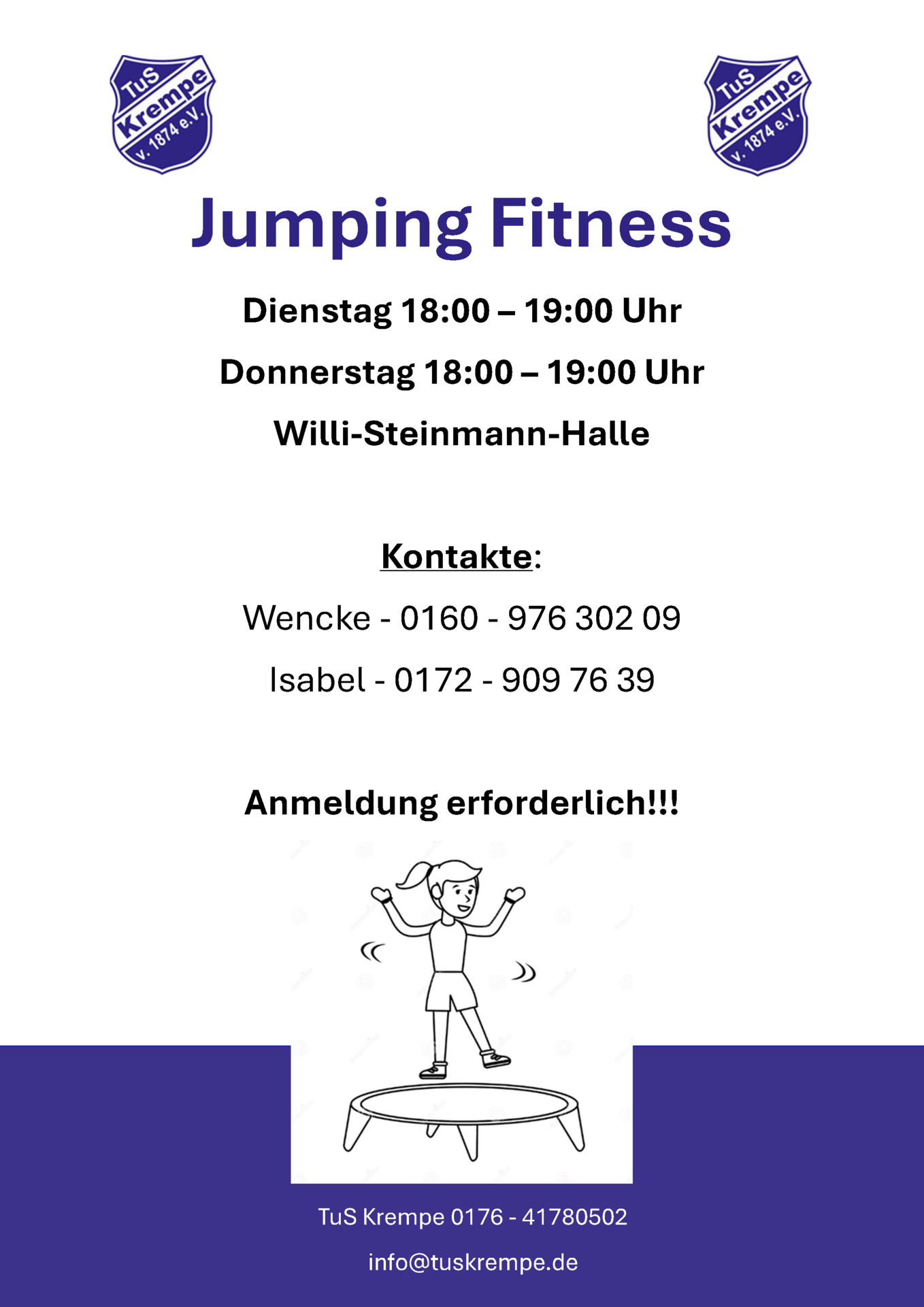 Flyer Jumping Fitness