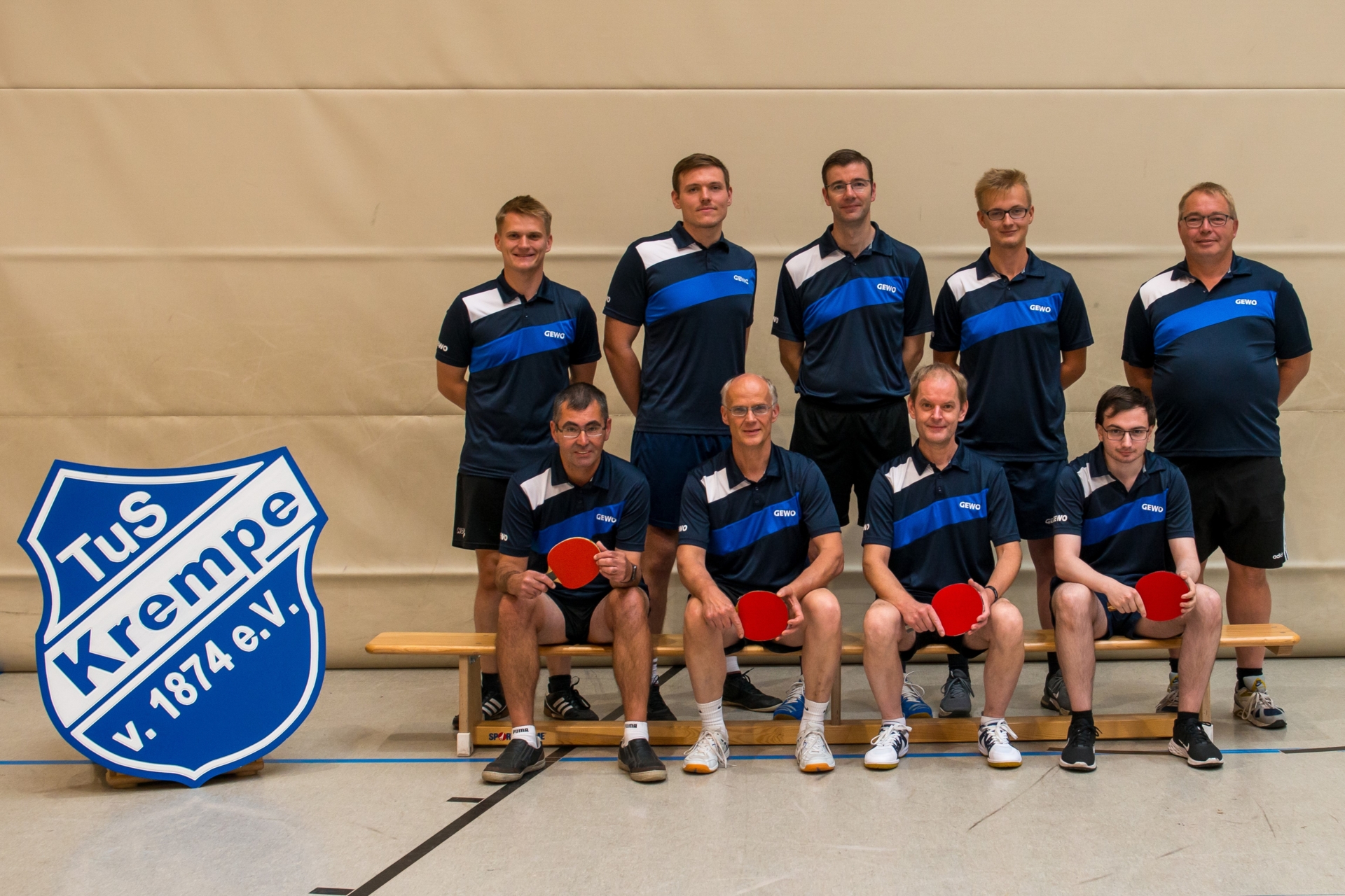 Tischtennis - Gruppenbild