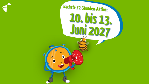 Ankündigung der nächsten 72-Stunden-Aktion