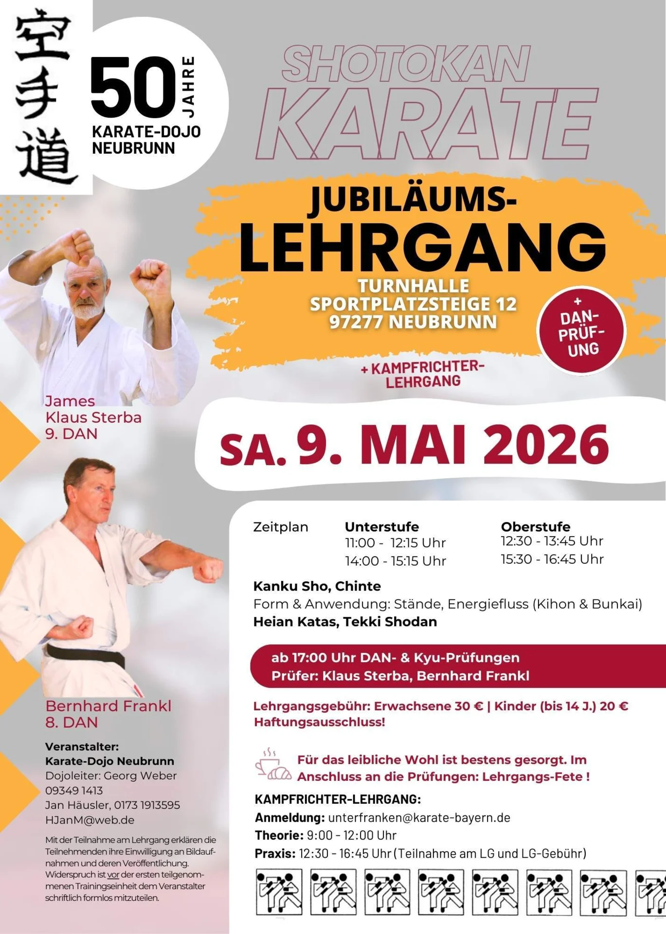 Jubiläumslehrgang in Neubrunn