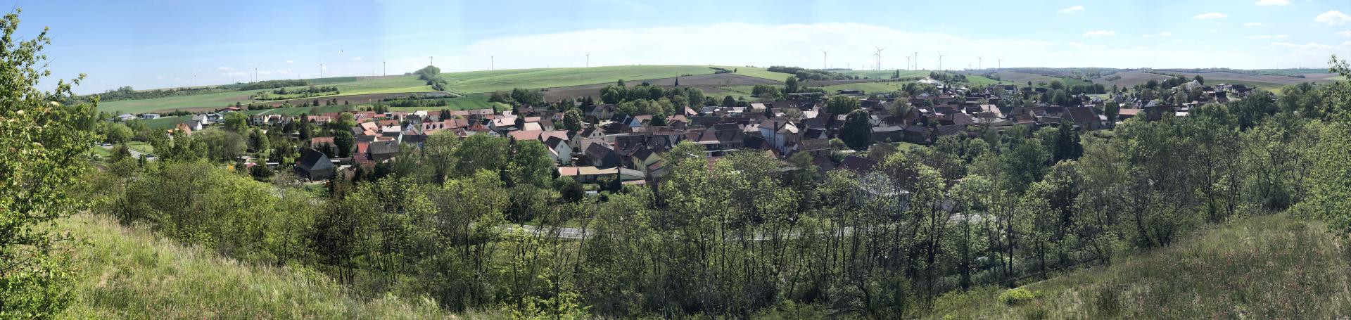 Panoramaansicht von Vogelsberg