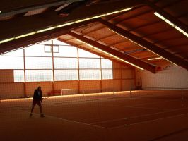 Bild Tennishalle