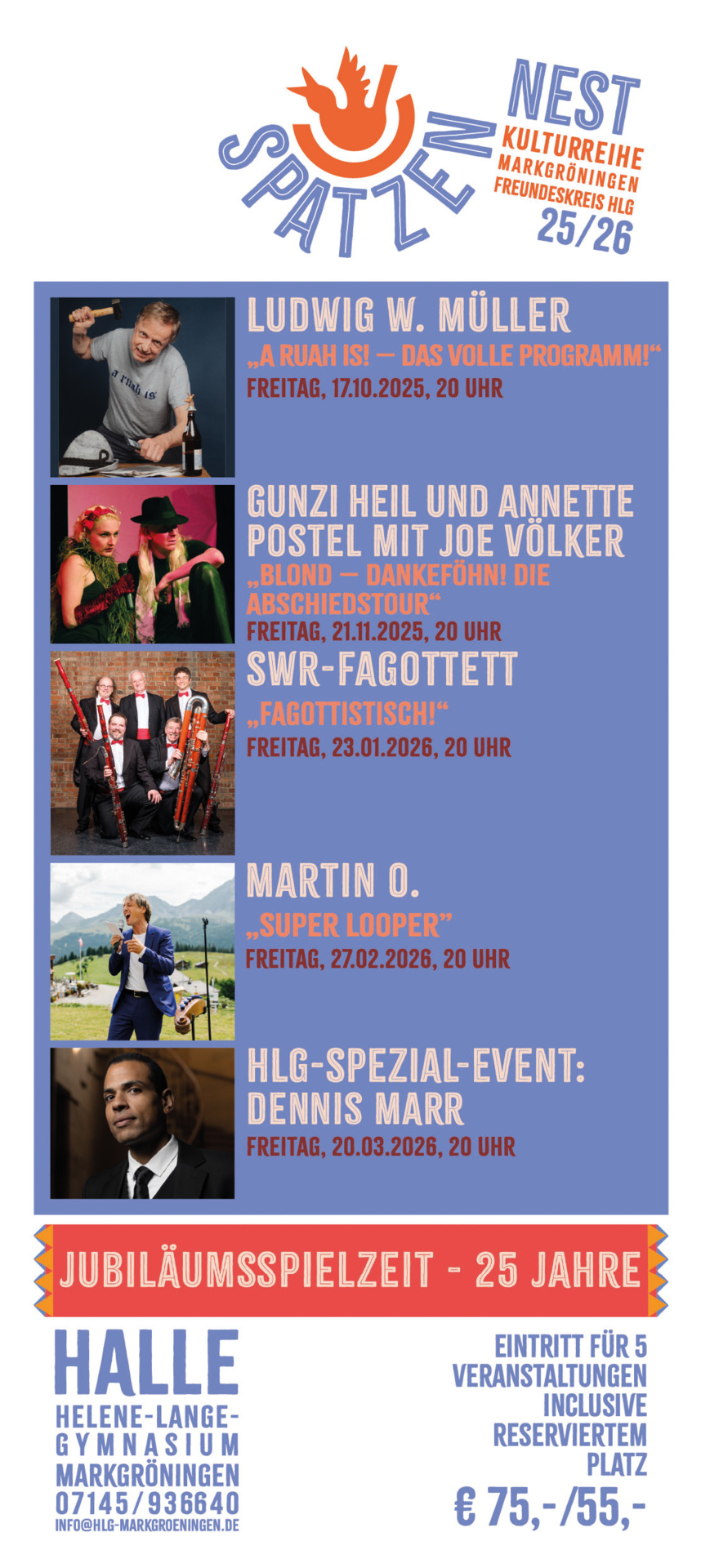 Handflyer ohne Text 25-26