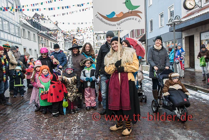 Kinderumzug der Feuerhexen Tettnang
