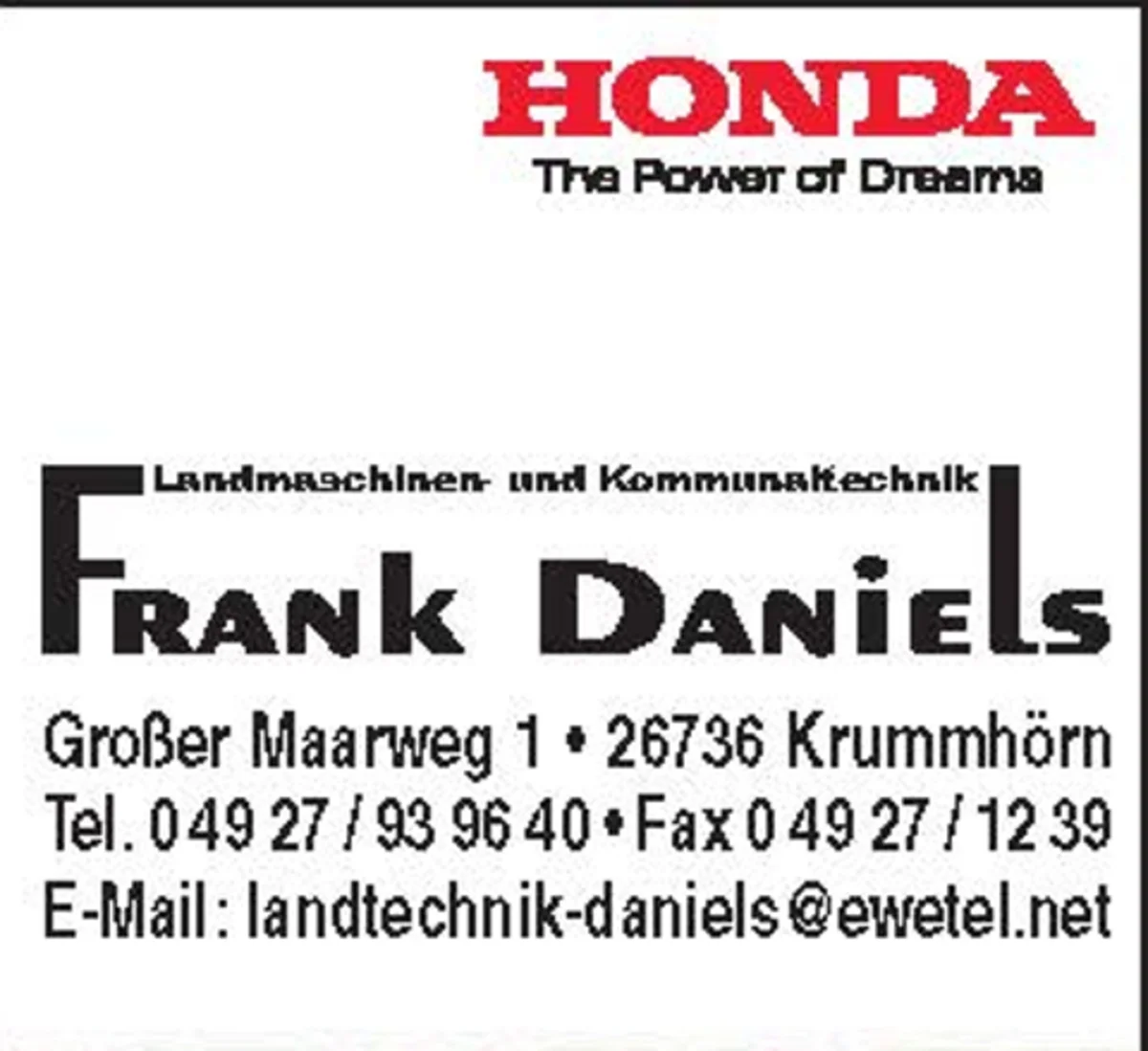 Logo Frank Daniels