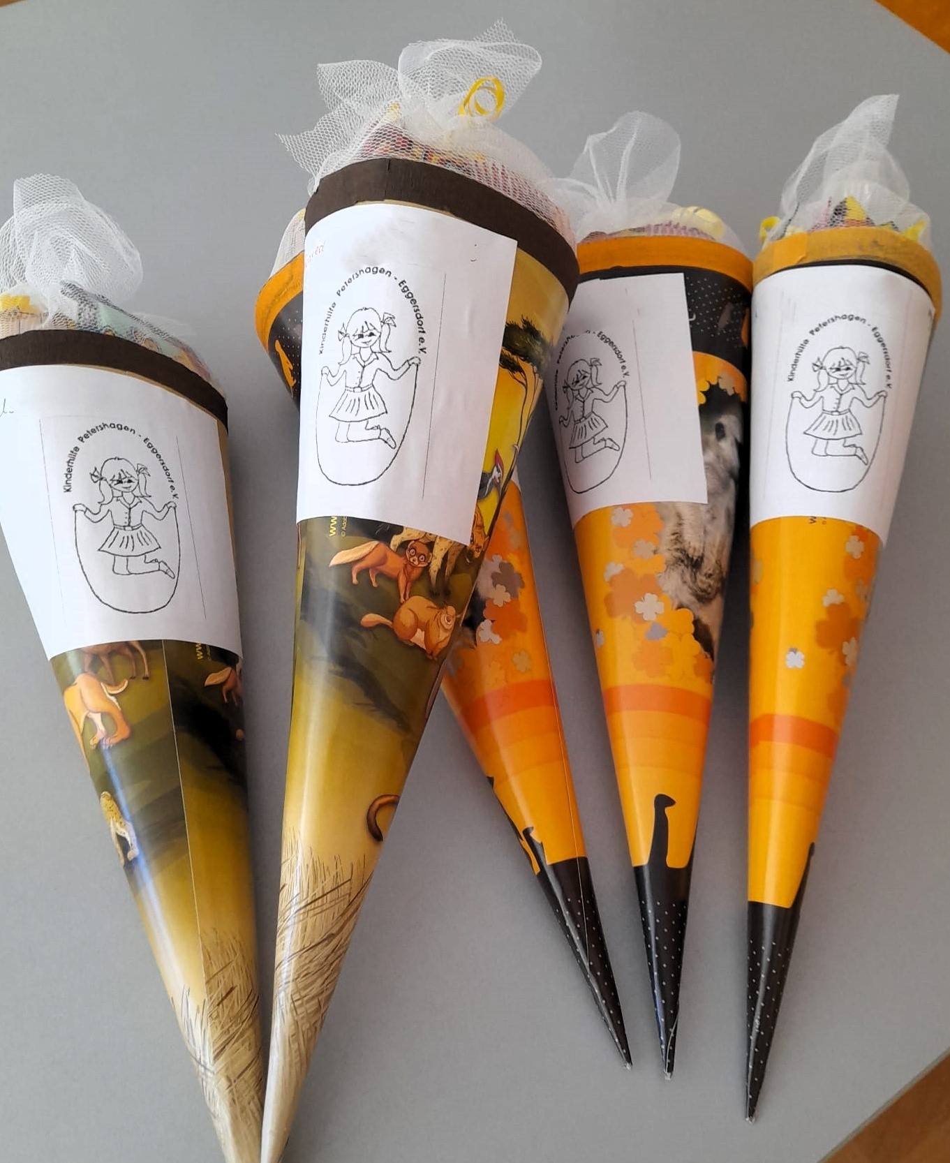 Frühjahr und Sommer - Zuckertüten (2; neues Bild))