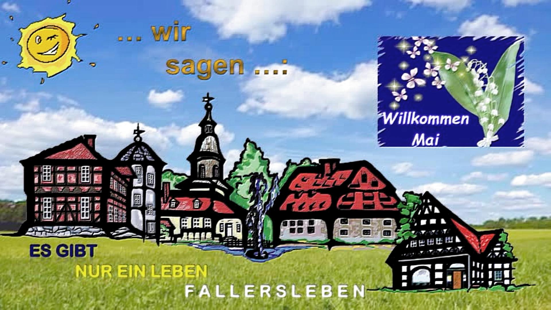 Video vom Maikranzhochziehen in Fallersleben 2022