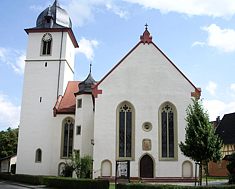 Die Evangelische Kirche in Boxberg-Unterschüpf, Kreis Tauberbischofsheim
