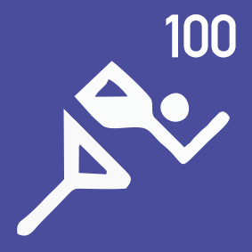 100-Meter-Lauf