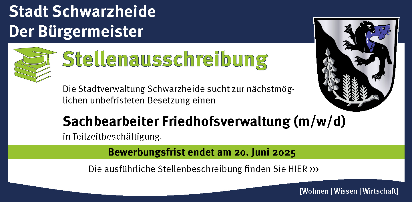 2025-05-21 - Stellenausschreibung SB Friedhof