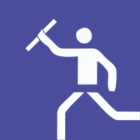 400-Meter-Staffellauf