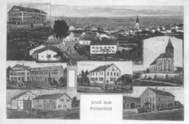 Postkarte aus Pollenfeld von ca. 1910