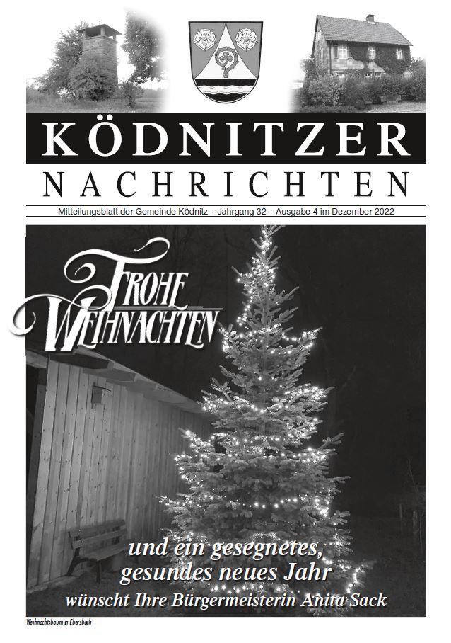 Ködnitzer Nachrichten Dez.