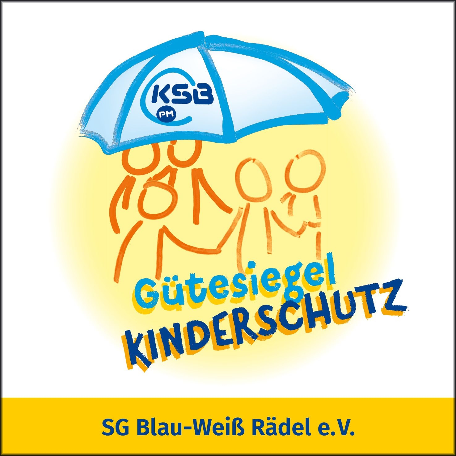 LOGO Gütesiegel SG Blau-Weiß Rädel