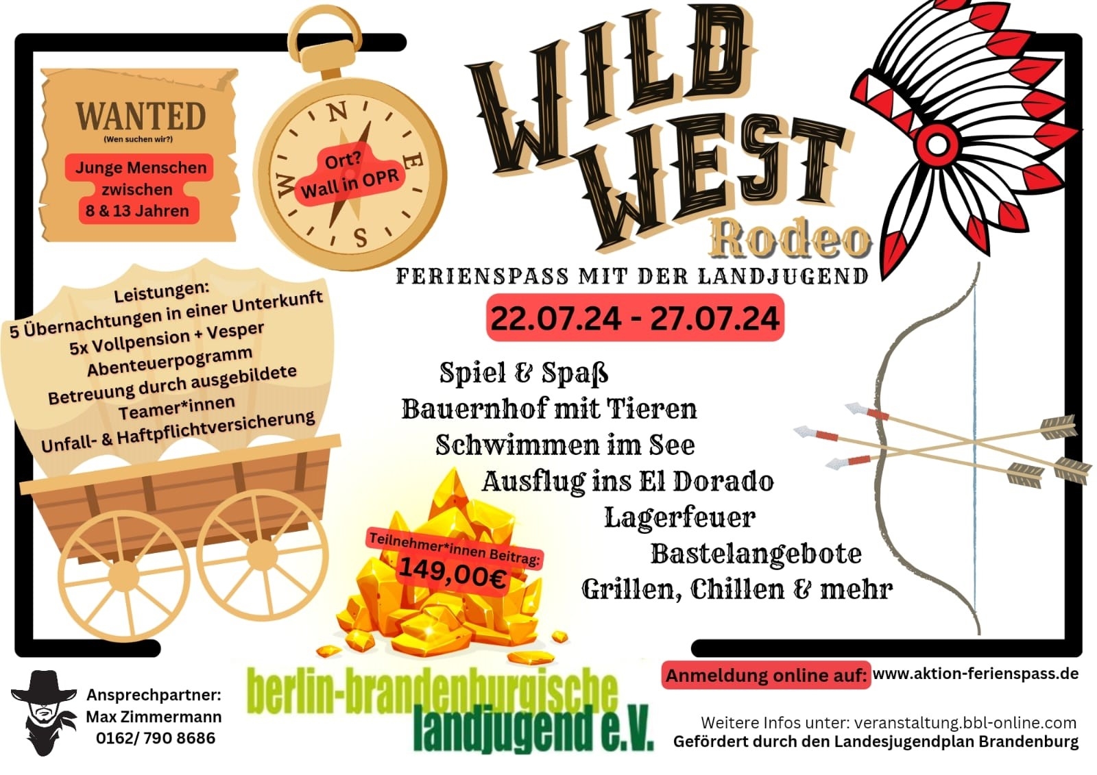 Sommerferienlager Wild Wild West