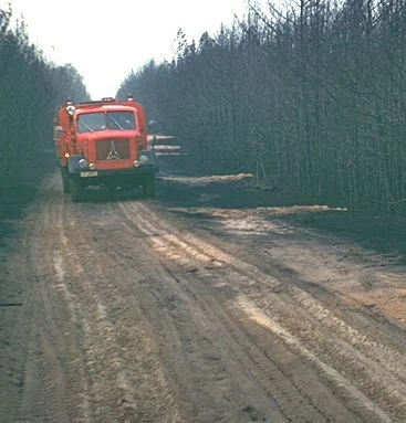 Hier im Einsatz: Lüneburger Heide 1975
