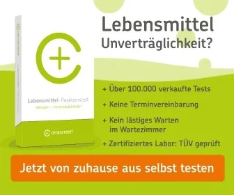 Banner - Lebensmittel unverträglichkeit