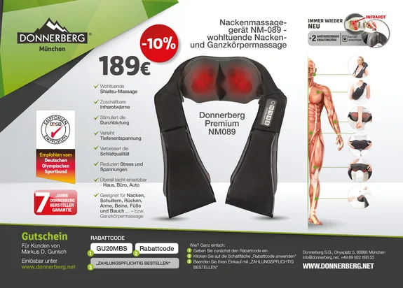 Donnerberg Nach- & Rückenmassagegeräte 02