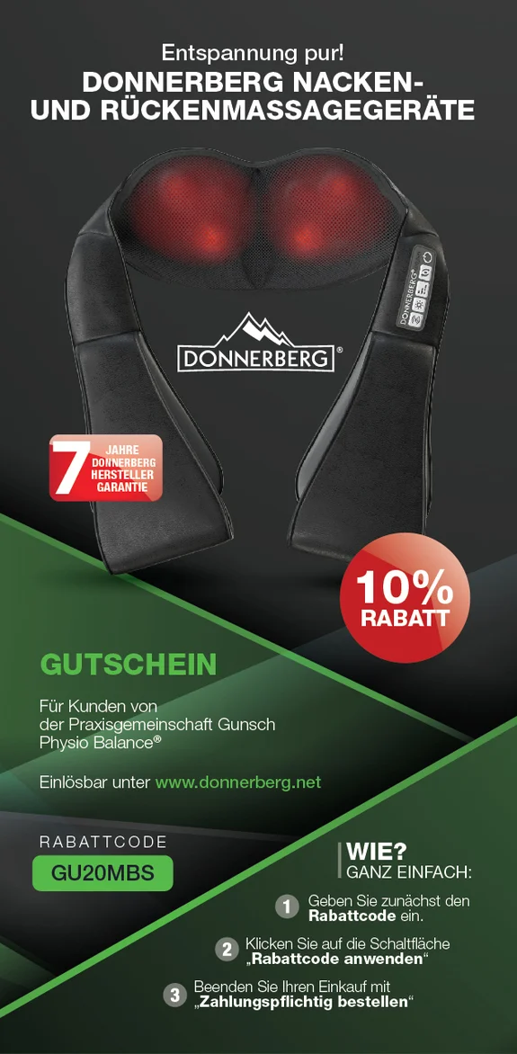 Donnerberg Nach- & Rückenmassagegeräte