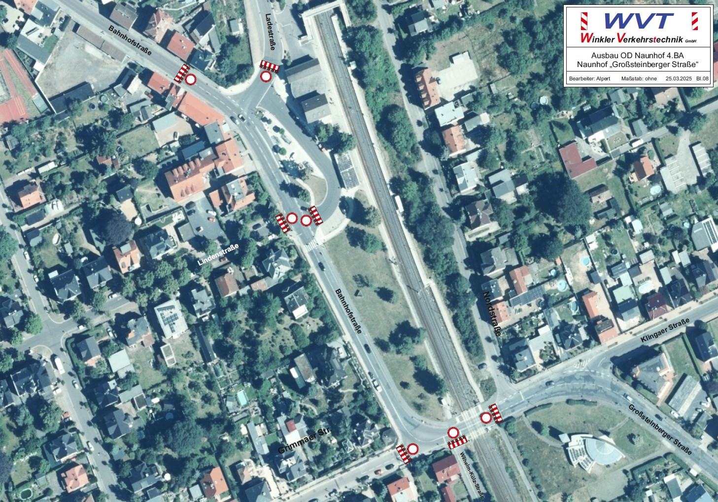 Sperrung Bahnhofstraße
