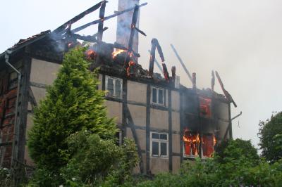 Wohnungsbrand in Rodenbeck