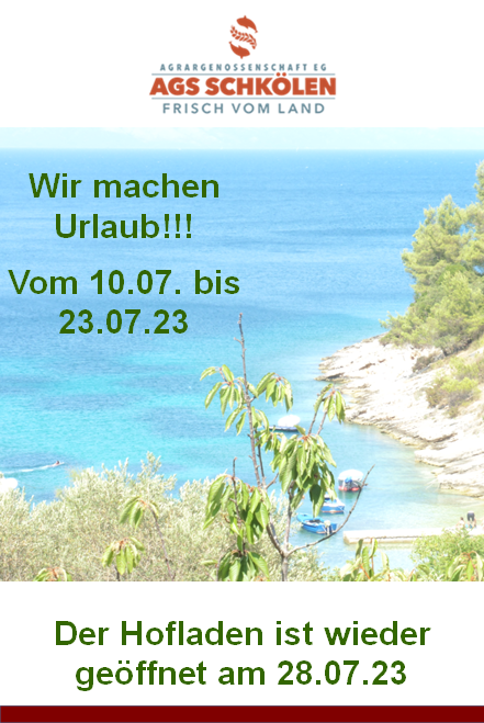 2023 Urlaub