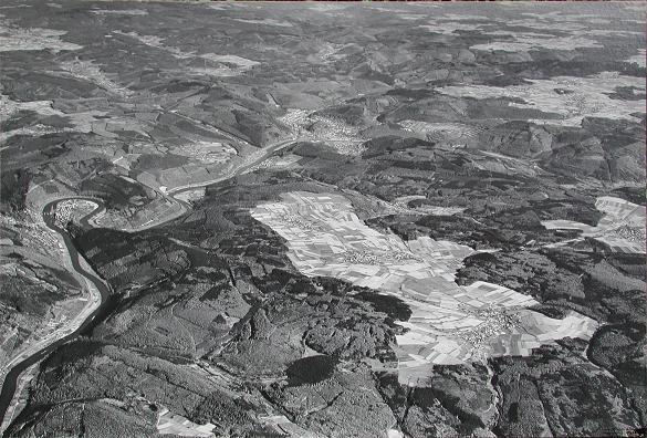 Luftbild Schnbrunn vom 18-10-1972