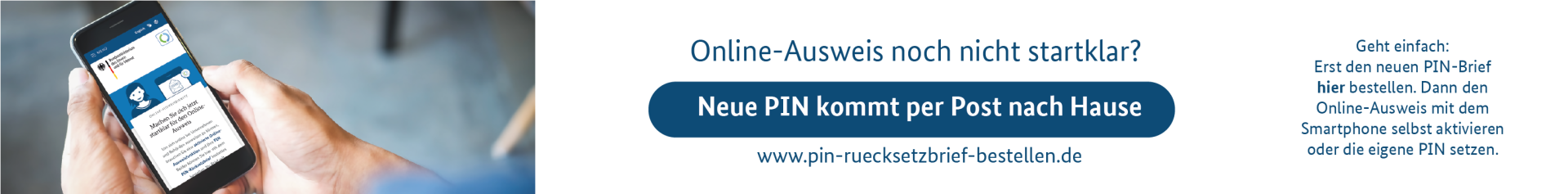 PIN-Rücksetz- und Aktivierungsdienst im Behördenportal