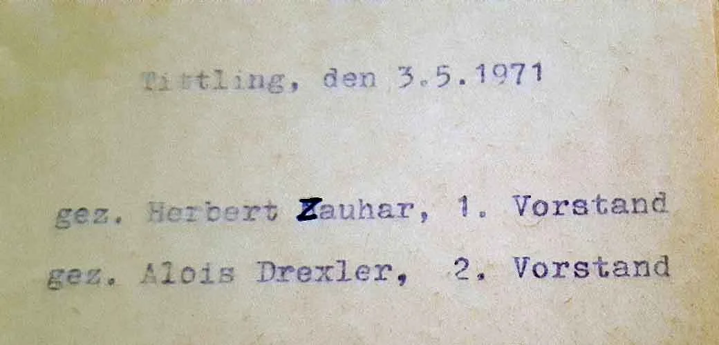 Dokument Vereinsgeschichte