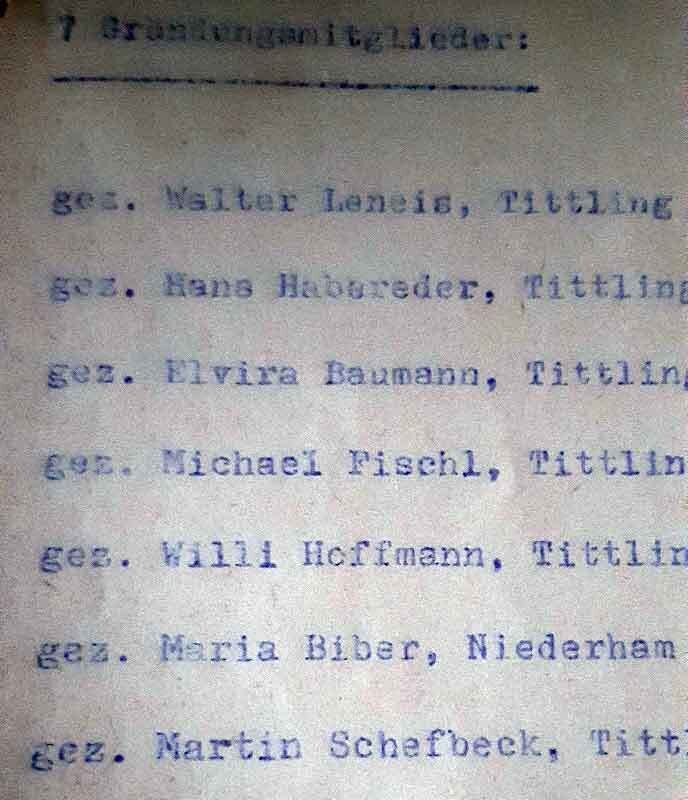 Vereinsgeschichte