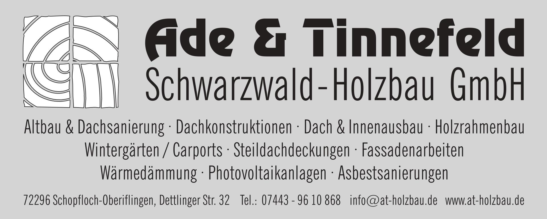 ADE & TINNEFELD SCHWARZWALD - HOLZBAU GmbH