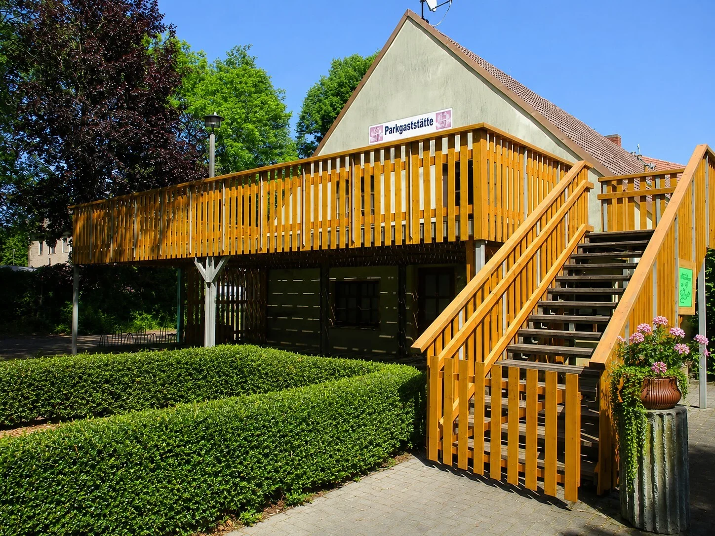 Parkgaststätte Seerhausen_Eingang
