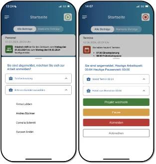 Projektzeiterfassung