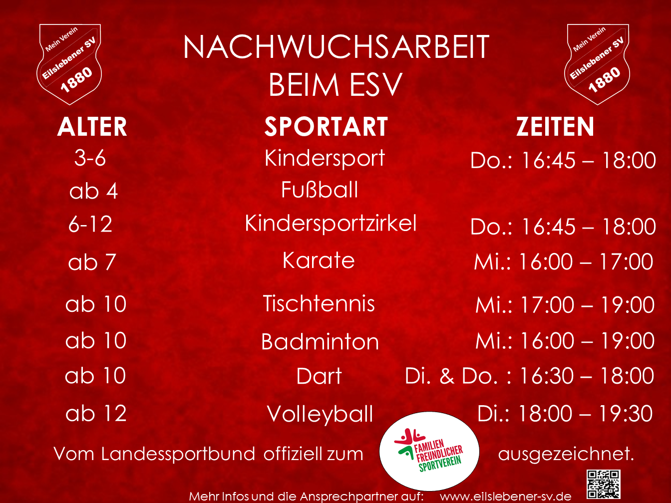Nachwuchsarbeit im Verein
