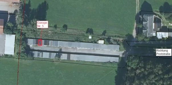 Lage Garage "An der Kohlenbahn"