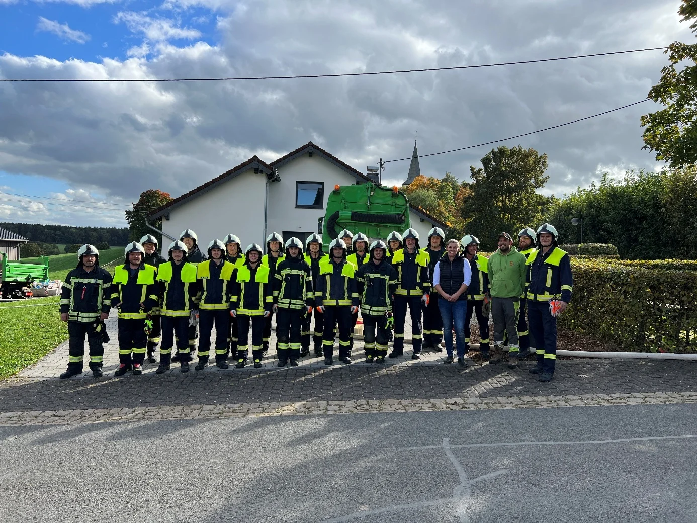 Feuerwher Rommersheim draußen