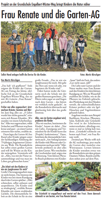 Artikel Schulgarten 1