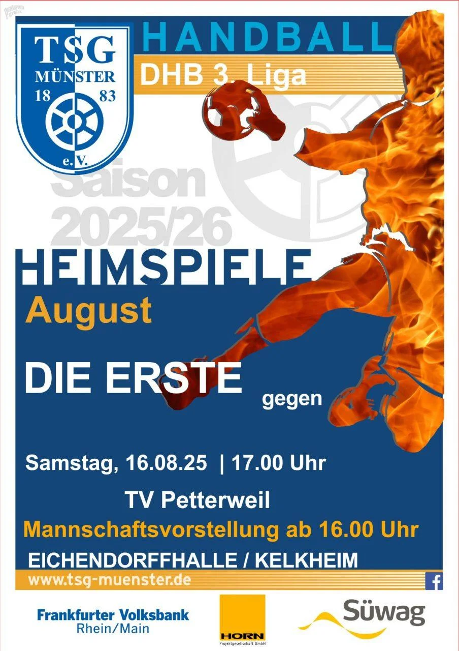Die nächsten Heimspiele: