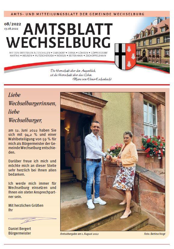 Amtsblatt August