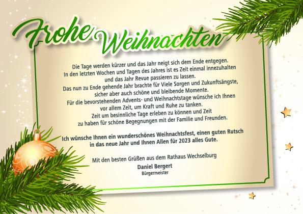 Gemeinde Wechselburg_Weihnachtspost