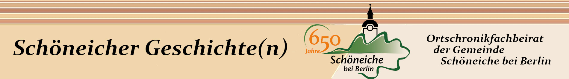 Logo 650 Jahre Schöneiche