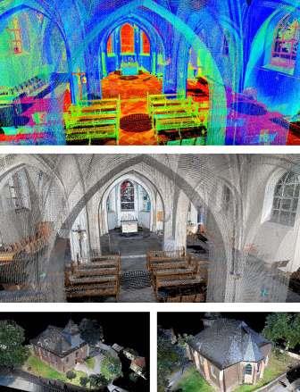 3D-Laserscan der Alten Kirche