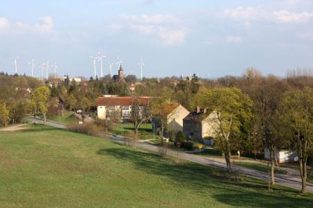 Blick vom zukünftigen Aussichtsturm